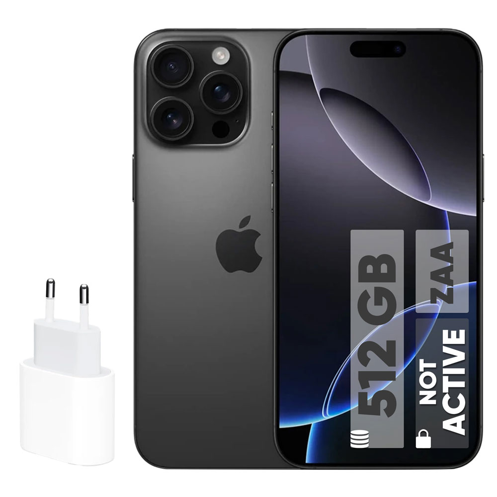 گوشی موبایل اپل مدل iPhone 16 Pro Max ZAA دو سیم کارت ظرفیت 512 گیگابایت و رم 8 گیگابایت - به همراه شارژر