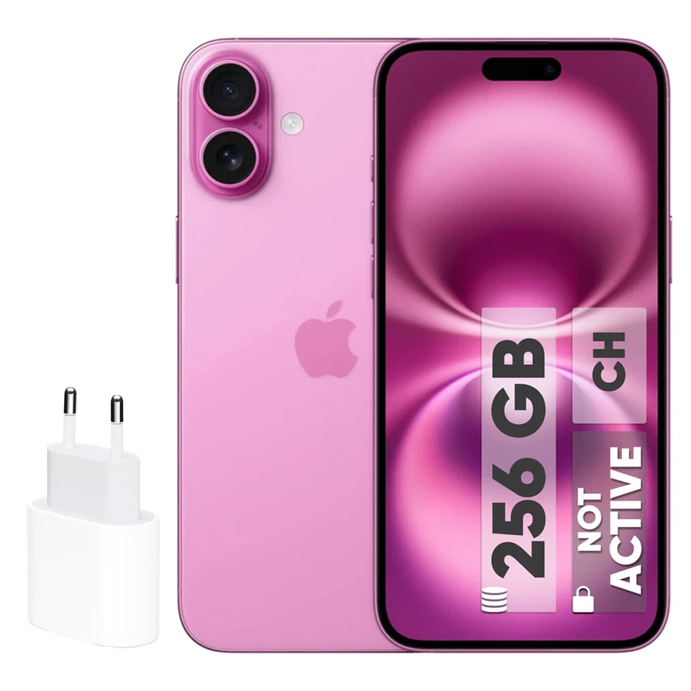 گوشی موبایل اپل مدل iPhone 16 Plus CH دو سیم کارت ظرفیت 256 گیگابایت و رم 8 گیگابایت - به همراه شارژر