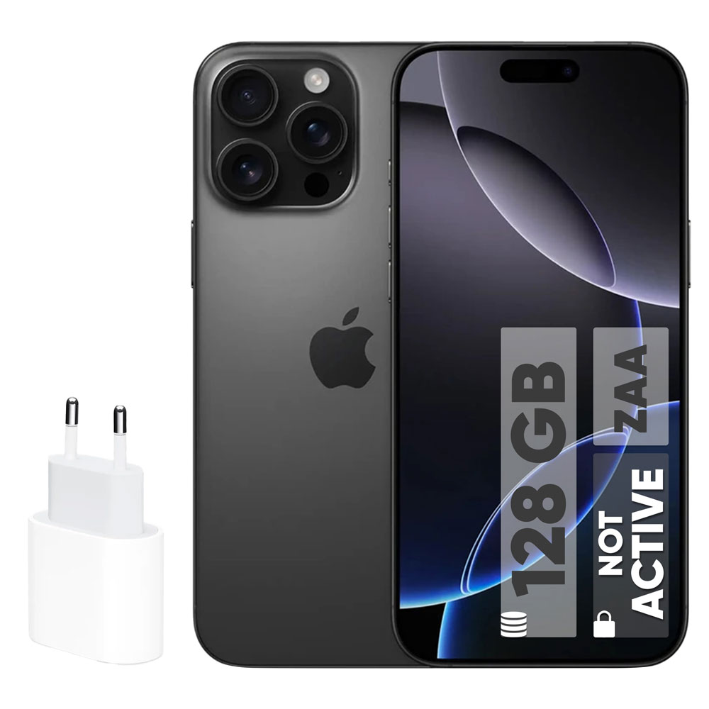 گوشی موبایل اپل مدل iPhone 16 Pro Max ZAA دو سیم کارت ظرفیت 128 گیگابایت و رم 8 گیگابایت - به همراه شارژر